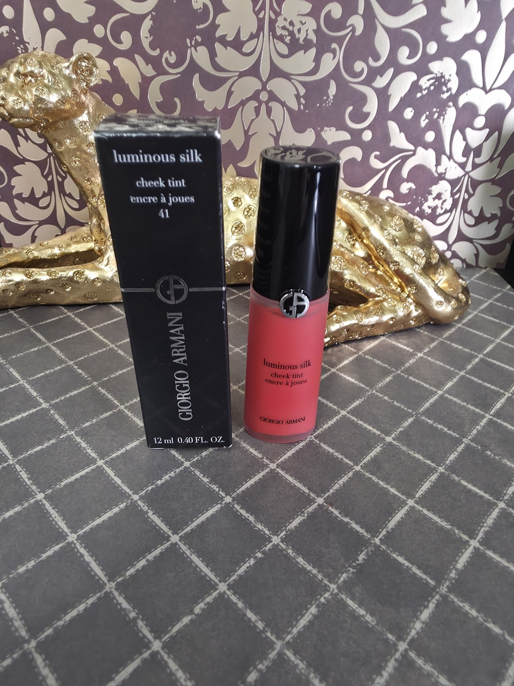 Giorgio Armani Luminous Silk Cheek Tint 41 Flaming Red